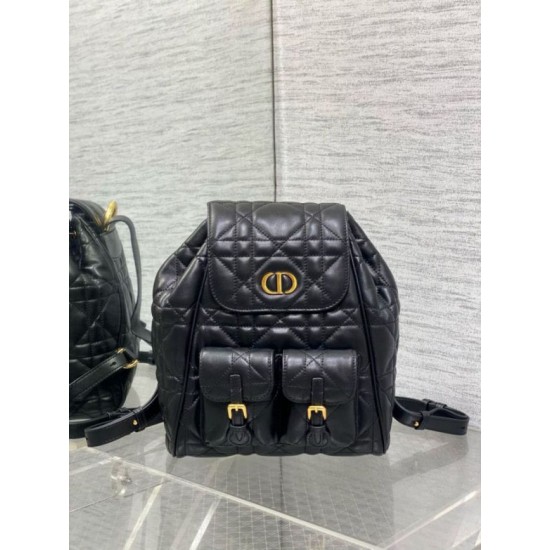 Fake Dior Caro Medium Backpack in Black Macrocannage Lambskin Replica Replica Dior Caro Medium Backpack in Black Macrocannage Lambskin