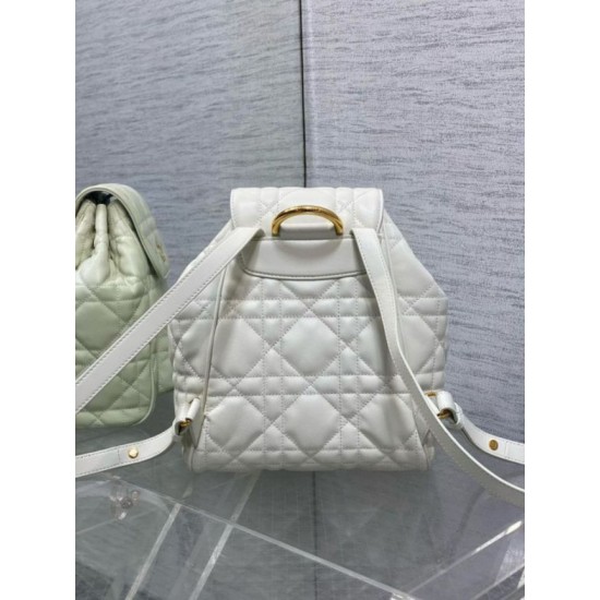 Replica Dior Caro Medium Backpack in White Macrocannage Lambskin Fake Dior Caro Medium Backpack in White Macrocannage Lambskin Replica