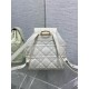 Replica Dior Caro Medium Backpack in White Macrocannage Lambskin Fake Dior Caro Medium Backpack in White Macrocannage Lambskin Replica