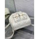 Replica Dior Caro Medium Backpack in White Macrocannage Lambskin Fake Dior Caro Medium Backpack in White Macrocannage Lambskin Replica