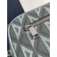 Replica Dior Toiletry Bag in Grey CD Diamond Canvas Replica Dior Toiletry Bag in Grey CD Diamond Canvas