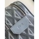 Replica Dior Toiletry Bag in Grey CD Diamond Canvas Replica Dior Toiletry Bag in Grey CD Diamond Canvas