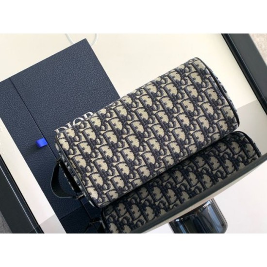 Replica Dior Toiletry Bag in Dior Beige Oblique Jacquard Fake Dior Toiletry Bag in Dior Beige Oblique Jacquard Replica