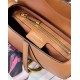 Replica Dior Saddle Bag with Strap in Brown Grained Calfskin Replica Dior Saddle Bag with Strap in Brown Grained Calfskin