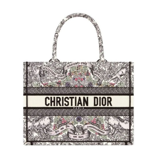 Replica Dior Medium Dior Book Tote Gray Replica Dior Medium Dior Book Tote Gray