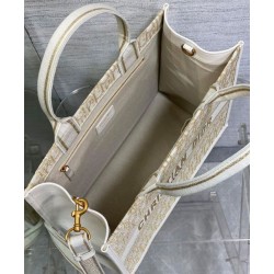 Replica Dior Medium Dior Book Tote Cream