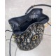 Replica Dior 30 Montaigne Mini Bucket Bag with Drawstring Dark Blue Replica Dior 30 Montaigne Mini Bucket Bag with Drawstring Dark Blue