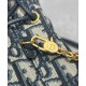 Replica Dior 30 Montaigne Mini Bucket Bag with Drawstring Dark Blue Replica Dior 30 Montaigne Mini Bucket Bag with Drawstring Dark Blue