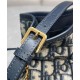 Replica Dior 30 Montaigne Mini Bucket Bag with Drawstring Dark Blue Replica Dior 30 Montaigne Mini Bucket Bag with Drawstring Dark Blue