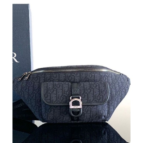Replica Dior Dior 8 Belt Bag Black Replica Dior Dior 8 Belt Bag Black