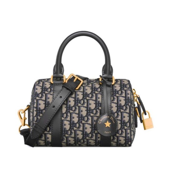 Fake Dior Groove 20 Bag Dior Oblique jacquard Dark Blue Replica Replica Dior Groove 20 Bag Dior Oblique jacquard Dark Blue