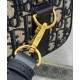 Fake Dior Groove 20 Bag Dior Oblique jacquard Dark Blue Replica Replica Dior Groove 20 Bag Dior Oblique jacquard Dark Blue