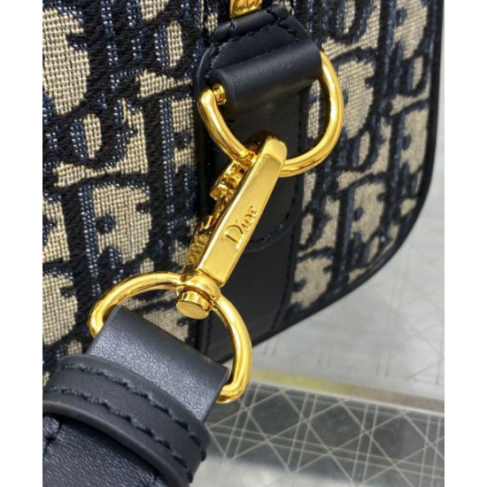 Replica Dior Groove 16 Mini Bag Dior Oblique jacquard Dark Blue Replica Dior Groove 16 Mini Bag Dior Oblique jacquard Dark Blue