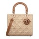 Replica Dior Medium Lady Dior Bag Apricot Replica Dior Medium Lady Dior Bag Apricot