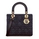Replica Dior Medium Lady Dior Bag Dark Blue Replica Dior Medium Lady Dior Bag Dark Blue