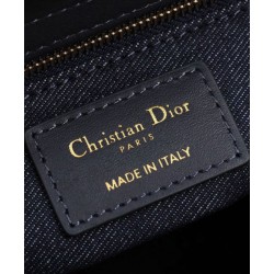Replica Dior Medium Lady Dior Bag Dark Blue Replica Dior Medium Lady Dior Bag Dark Blue
