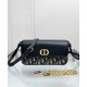 Replica Dior 30 Montaigne Avenue East-West Double Carry Mini Bag Dark Blue Replica Dior 30 Montaigne Avenue East-West Double Carry Mini Bag Dark Blue