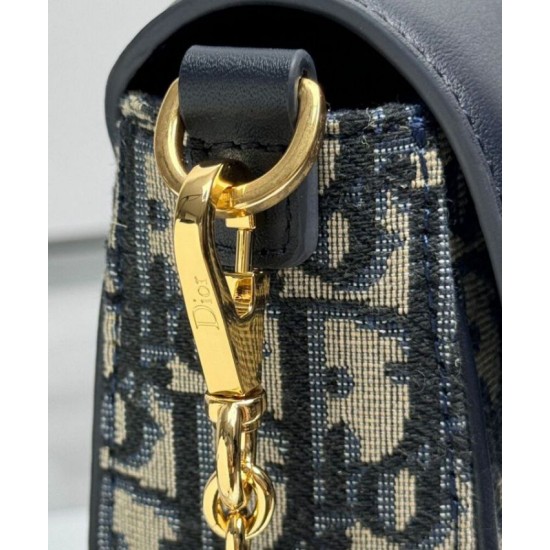 Replica Dior 30 Montaigne Avenue East-West Double Carry Mini Bag Dark Blue Replica Dior 30 Montaigne Avenue East-West Double Carry Mini Bag Dark Blue
