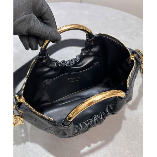 Replica Dior Walk in Dior Purse Black Replica Dior Walk in Dior Purse Black
