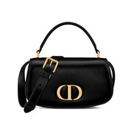 Replica Dior Small 30 Montaigne Avenue Top Handle Bag Black Replica Dior Small 30 Montaigne Avenue Top Handle Bag Black