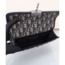 Replica Dior 30 Montaigne East-West Bag with Chain Dark Blue Replica Dior 30 Montaigne East-West Bag with Chain Dark Blue