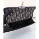 Replica Dior 30 Montaigne East-West Bag with Chain Dark Blue Replica Dior 30 Montaigne East-West Bag with Chain Dark Blue