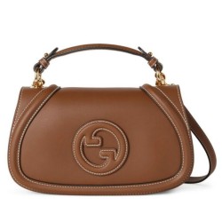 Fake Gucci Blondie Small Top Handle Bag 815714 Coffee Replica