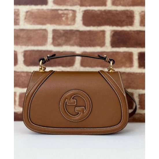 Replica Gucci Blondie Small Top Handle Bag 815714 Coffee Fake Gucci Blondie Small Top Handle Bag 815714 Coffee Replica