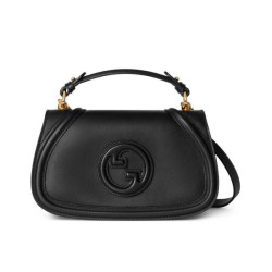 Fake Gucci Blondie Small Top Handle Bag 815714 Black Replica