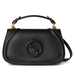 Fake Gucci Blondie Small Top Handle Bag 815714 Black Replica