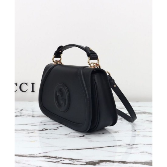 Replica Gucci Blondie Small Top Handle Bag 815714 Black Fake Gucci Blondie Small Top Handle Bag 815714 Black Replica
