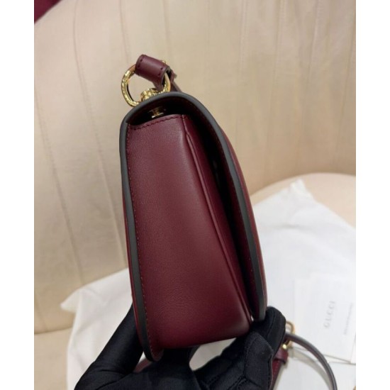 Fake Gucci Blondie Small Top Handle Bag 815714 Mauve Replica Replica Gucci Blondie Small Top Handle Bag 815714 Mauve