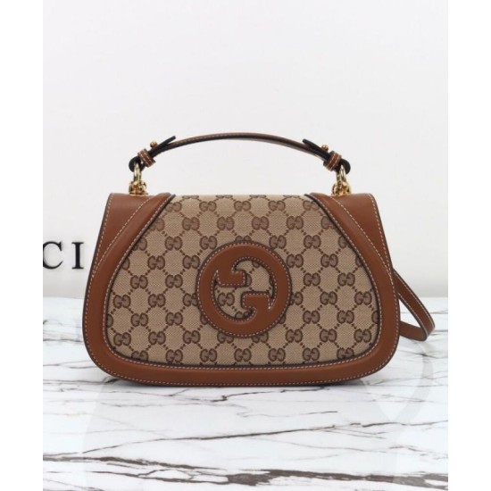 Replica Gucci Blondie Small Top Handle Bag 815714 Coffee Replica Gucci Blondie Small Top Handle Bag 815714 Coffee