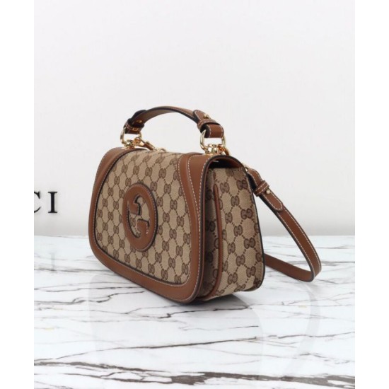 Replica Gucci Blondie Small Top Handle Bag 815714 Coffee Replica Gucci Blondie Small Top Handle Bag 815714 Coffee