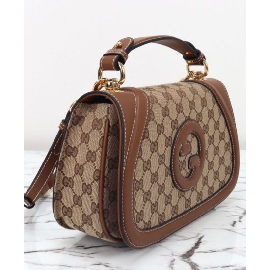 Replica Gucci Blondie Small Top Handle Bag 815714 Coffee Replica Gucci Blondie Small Top Handle Bag 815714 Coffee