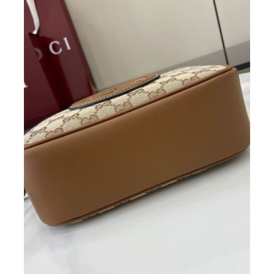 Replica Gucci Blondie Mini Shoulder Bag 820429 Coffee