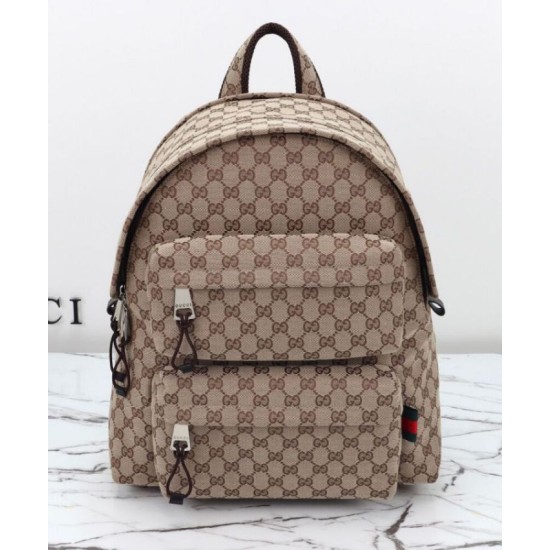 Replica Gucci Medium Backpack With Gucci Logo 800265 Apricot Replica Gucci Medium Backpack With Gucci Logo 800265 Apricot