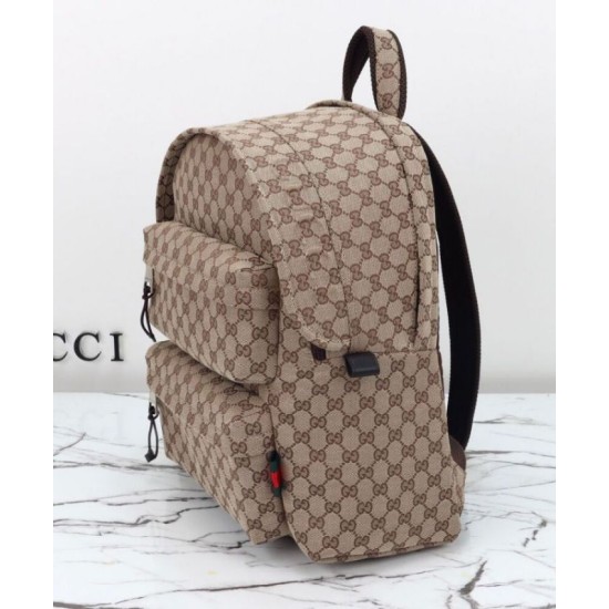 Replica Gucci Medium Backpack With Gucci Logo 800265 Apricot Replica Gucci Medium Backpack With Gucci Logo 800265 Apricot