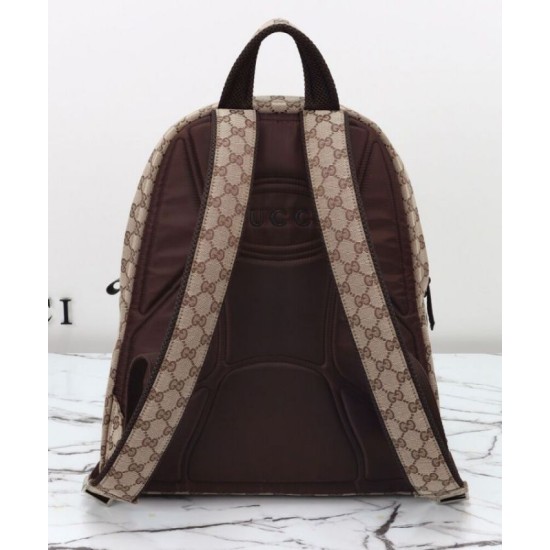 Replica Gucci Medium Backpack With Gucci Logo 800265 Apricot Replica Gucci Medium Backpack With Gucci Logo 800265 Apricot