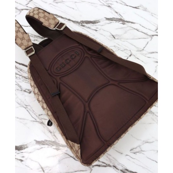Replica Gucci Medium Backpack With Gucci Logo 800265 Apricot Replica Gucci Medium Backpack With Gucci Logo 800265 Apricot