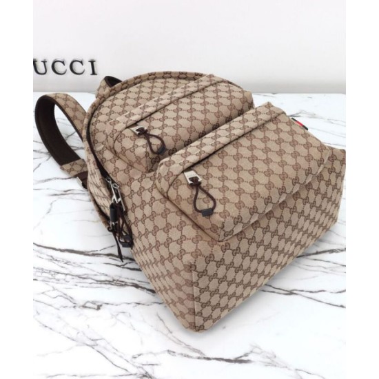 Replica Gucci Medium Backpack With Gucci Logo 800265 Apricot Replica Gucci Medium Backpack With Gucci Logo 800265 Apricot