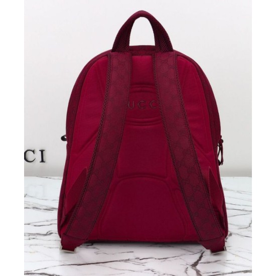 Fake Gucci Medium Backpack With Gucci Logo 800265 Red Replica Replica Gucci Medium Backpack With Gucci Logo 800265 Red