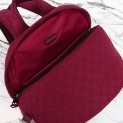 Replica Gucci Medium Backpack With Gucci Logo 800265 Red