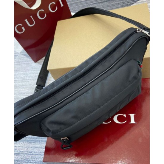 Replica Gucci Small Crossbody Bag With Gucci Logo 802096 Black Replica Gucci Small Crossbody Bag With Gucci Logo 802096 Black