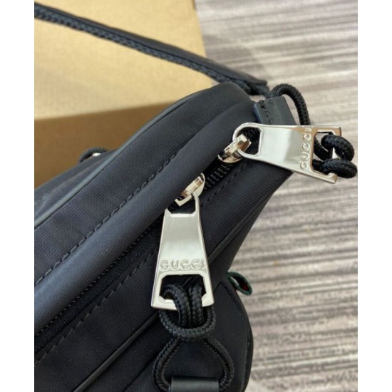 Replica Gucci Small Crossbody Bag With Gucci Logo 802096 Black Replica Gucci Small Crossbody Bag With Gucci Logo 802096 Black