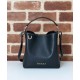 Fake Gucci GG Emblem Mini Bucket Bag 815118 Black Replica Replica Gucci GG Emblem Mini Bucket Bag 815118 Black