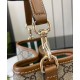Replica Gucci GG Emblem Mini Bucket Bag 815118 Coffee Fake Gucci GG Emblem Mini Bucket Bag 815118 Coffee Replica