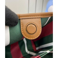 Replica Gucci GG Emblem Mini Bucket Bag 815118 Coffee Fake Gucci GG Emblem Mini Bucket Bag 815118 Coffee Replica