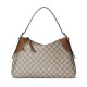 Fake Gucci GG Emblem Medium Shoulder Bag 815217 Coffee Replica Replica Gucci GG Emblem Medium Shoulder Bag 815217 Coffee
