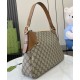 Fake Gucci GG Emblem Medium Shoulder Bag 815217 Coffee Replica Replica Gucci GG Emblem Medium Shoulder Bag 815217 Coffee
